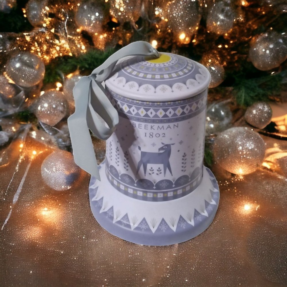 BEEKMAN 1802 COLLECTIBLE BELL HOLIDAY TIN